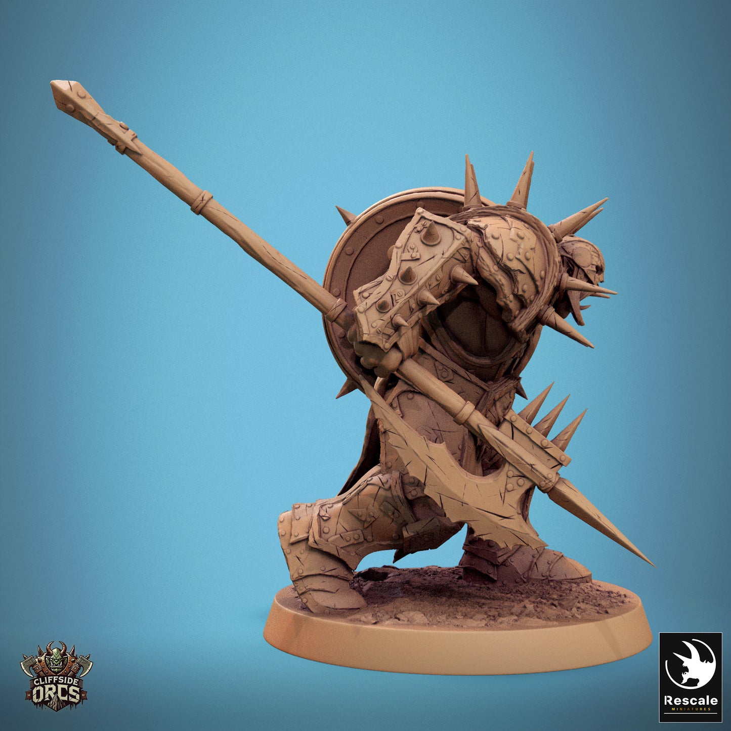 Infanterie-Ork-Speerschild – Wut