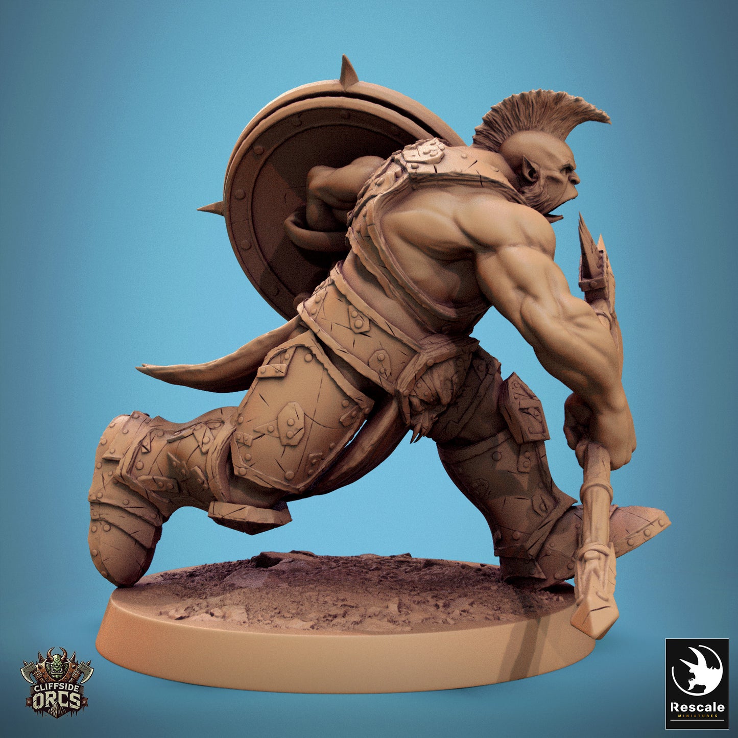 Infanterie-Ork-Speerschild - Lauf