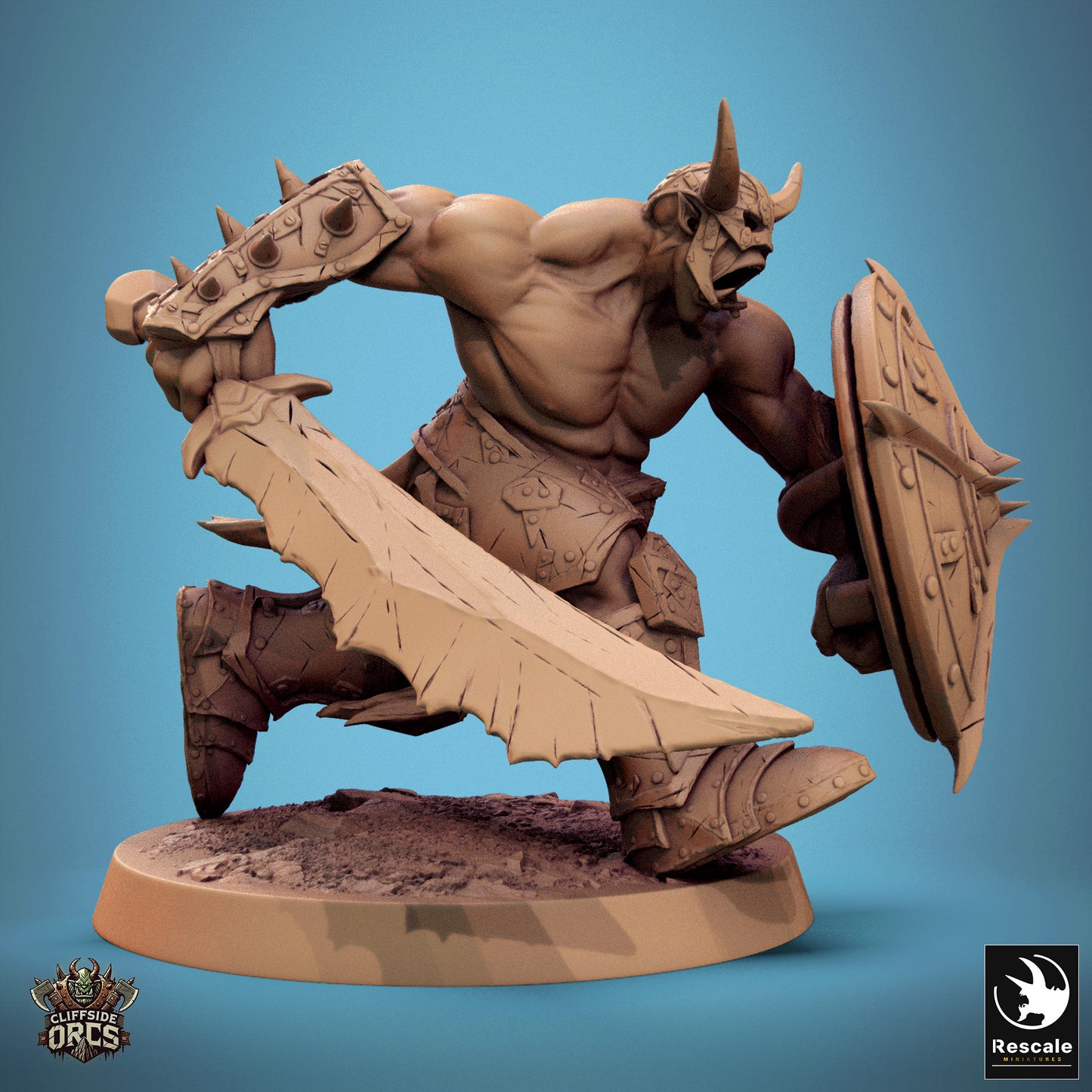 Infanterie-Ork-Schwertschild – Lauf