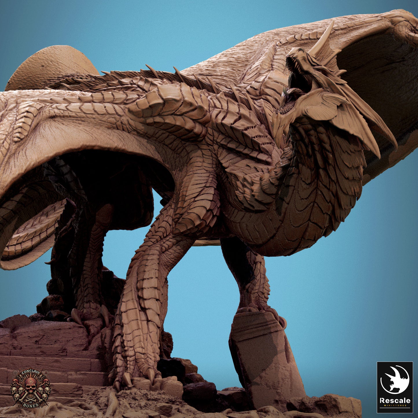 Silberner Drache - Wächter