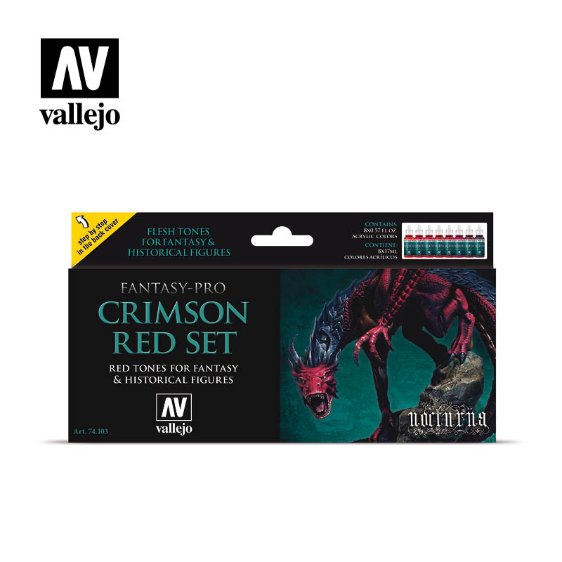 Nocturna – Purpurrotes Set (8)