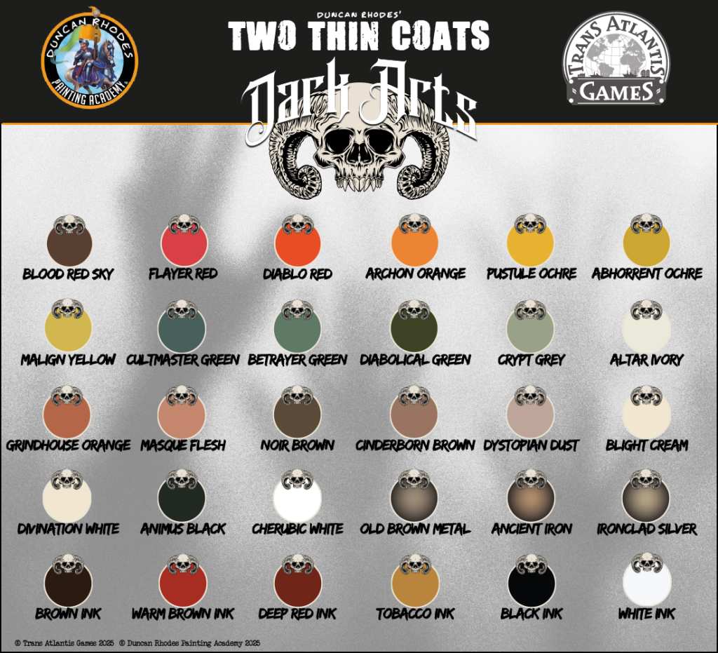 Zwei dünne Mäntel – Set „Dunkle Künste“ (30)