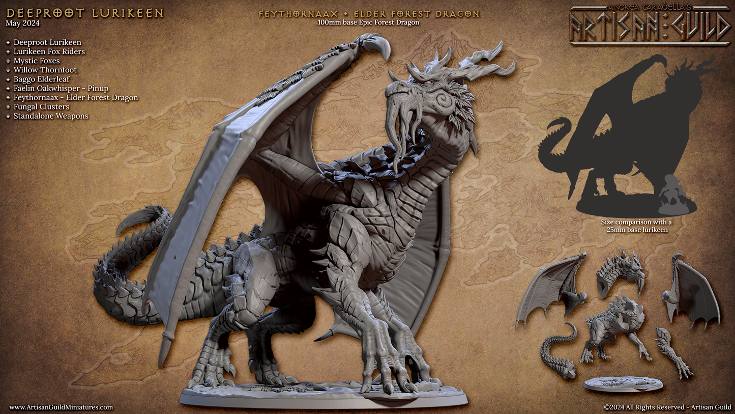 Feythornaax – Walddrache