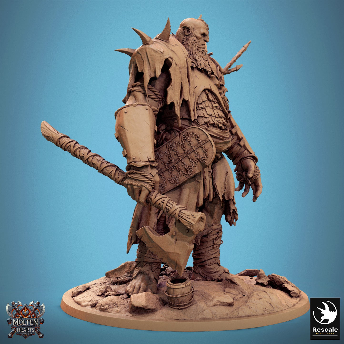 Giant Stonebreaker - Ax Armor