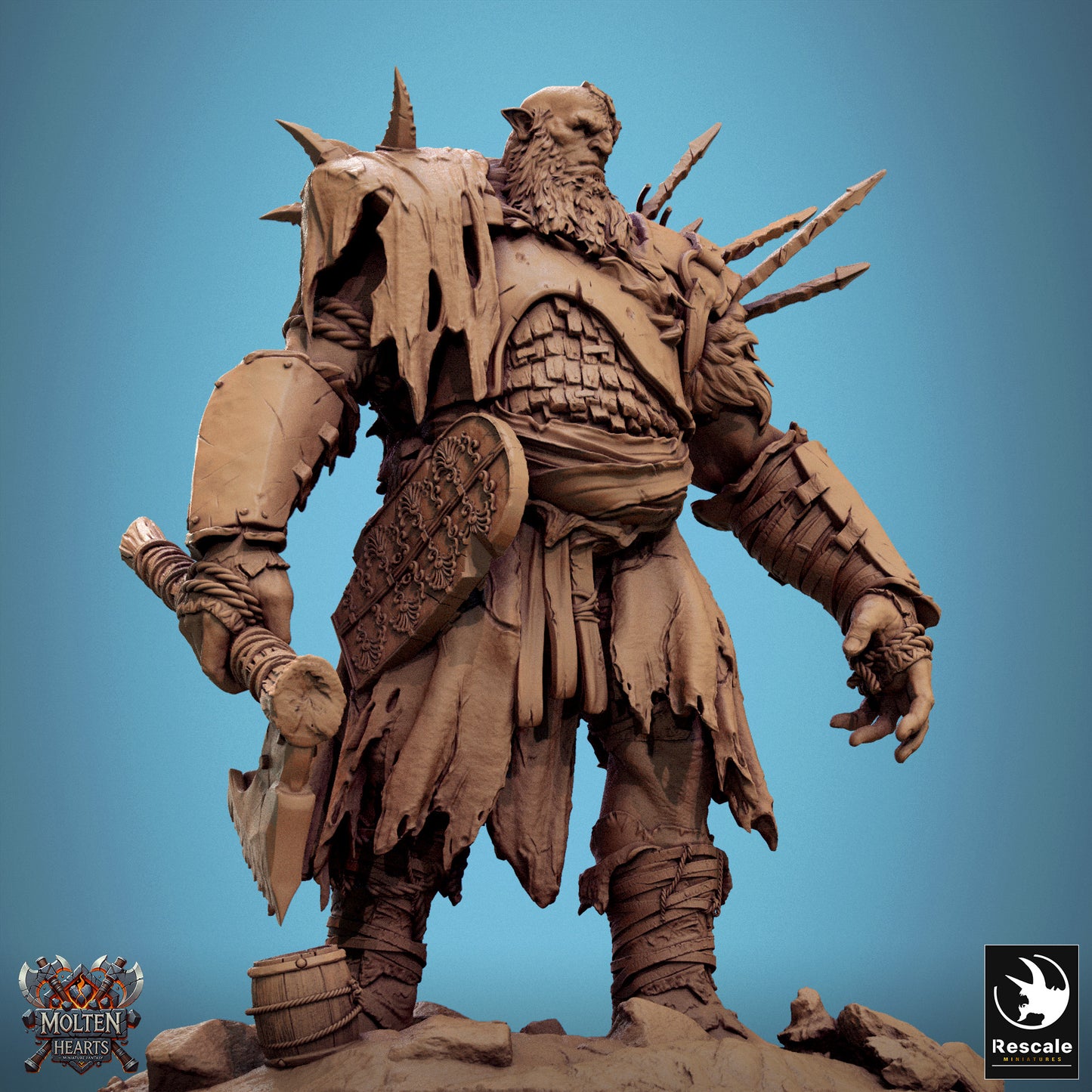 Giant Stonebreaker - Ax Armor