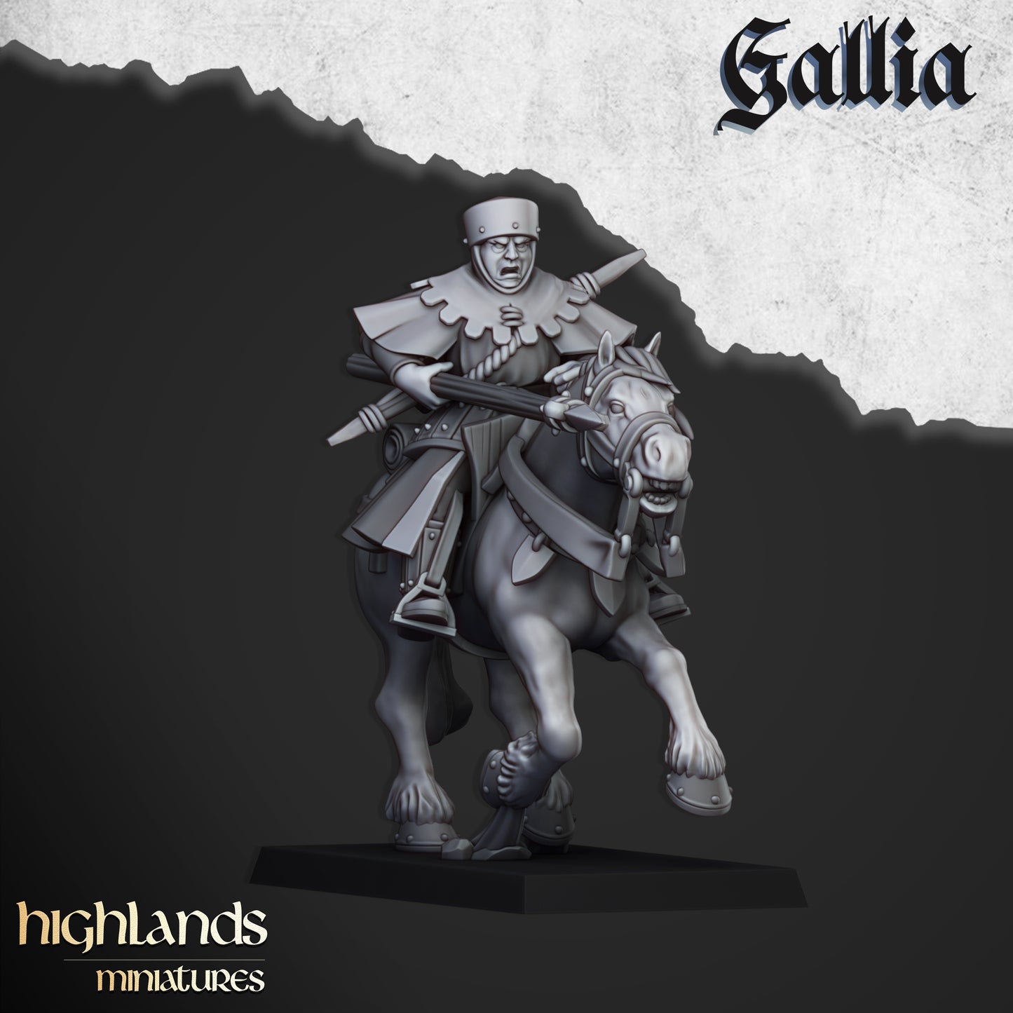 Gallia berittene Soldaten