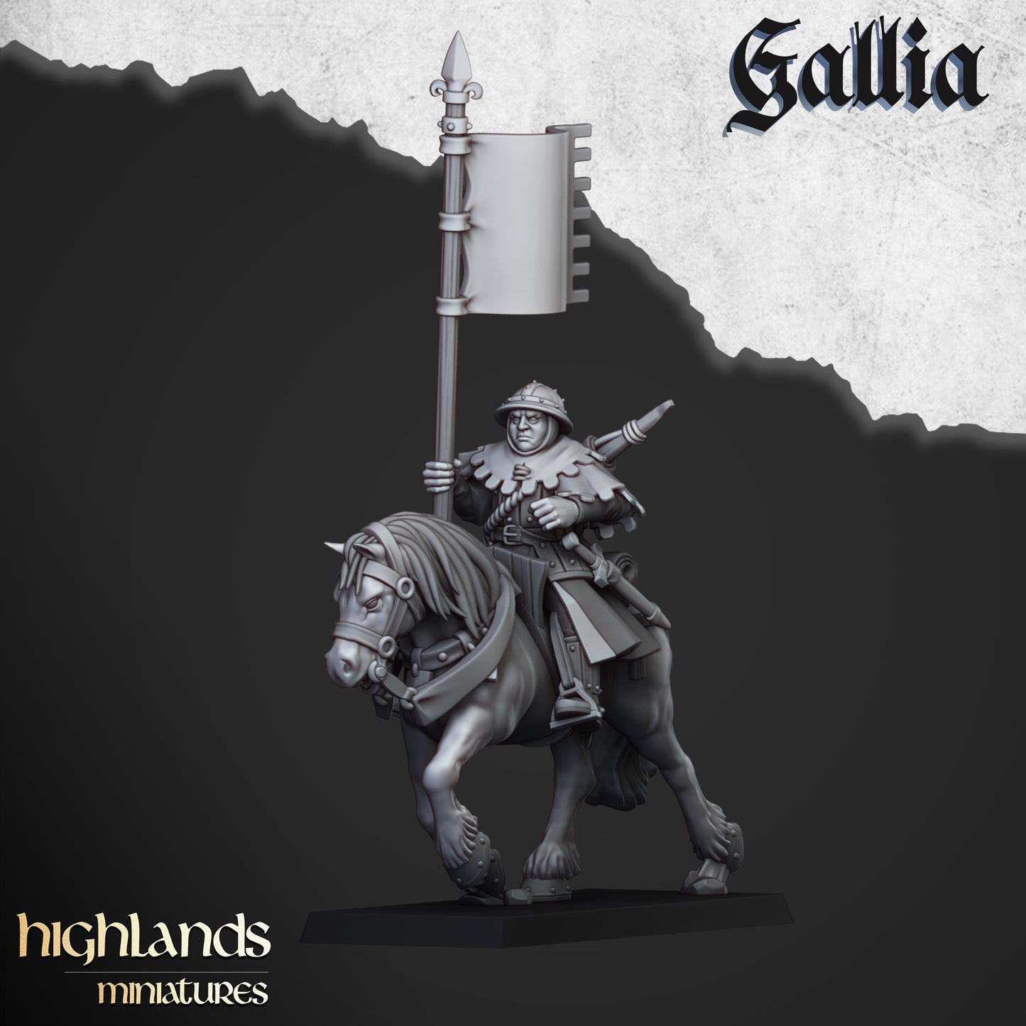Gallia berittene Soldaten