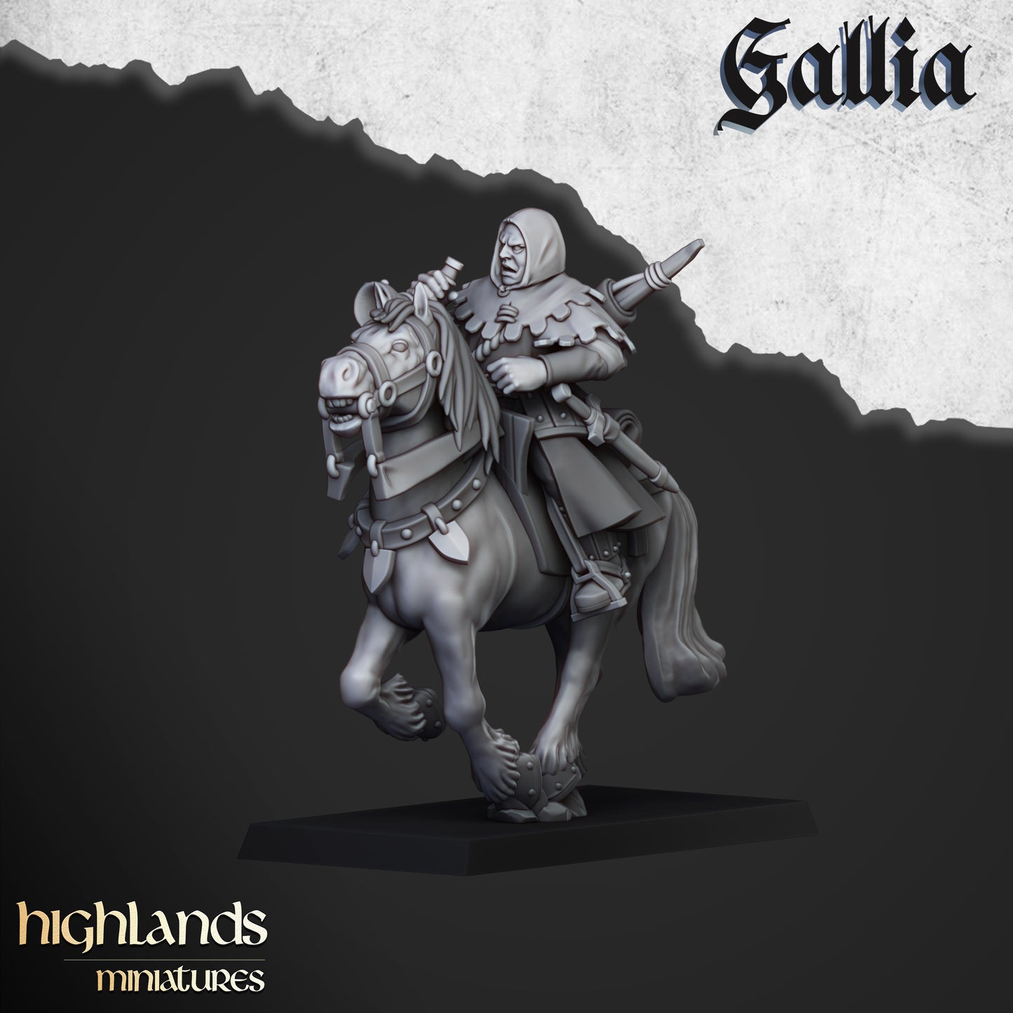 Gallia berittene Soldaten
