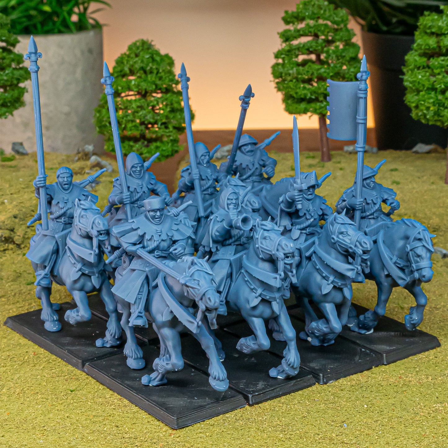 Gallia berittene Soldaten