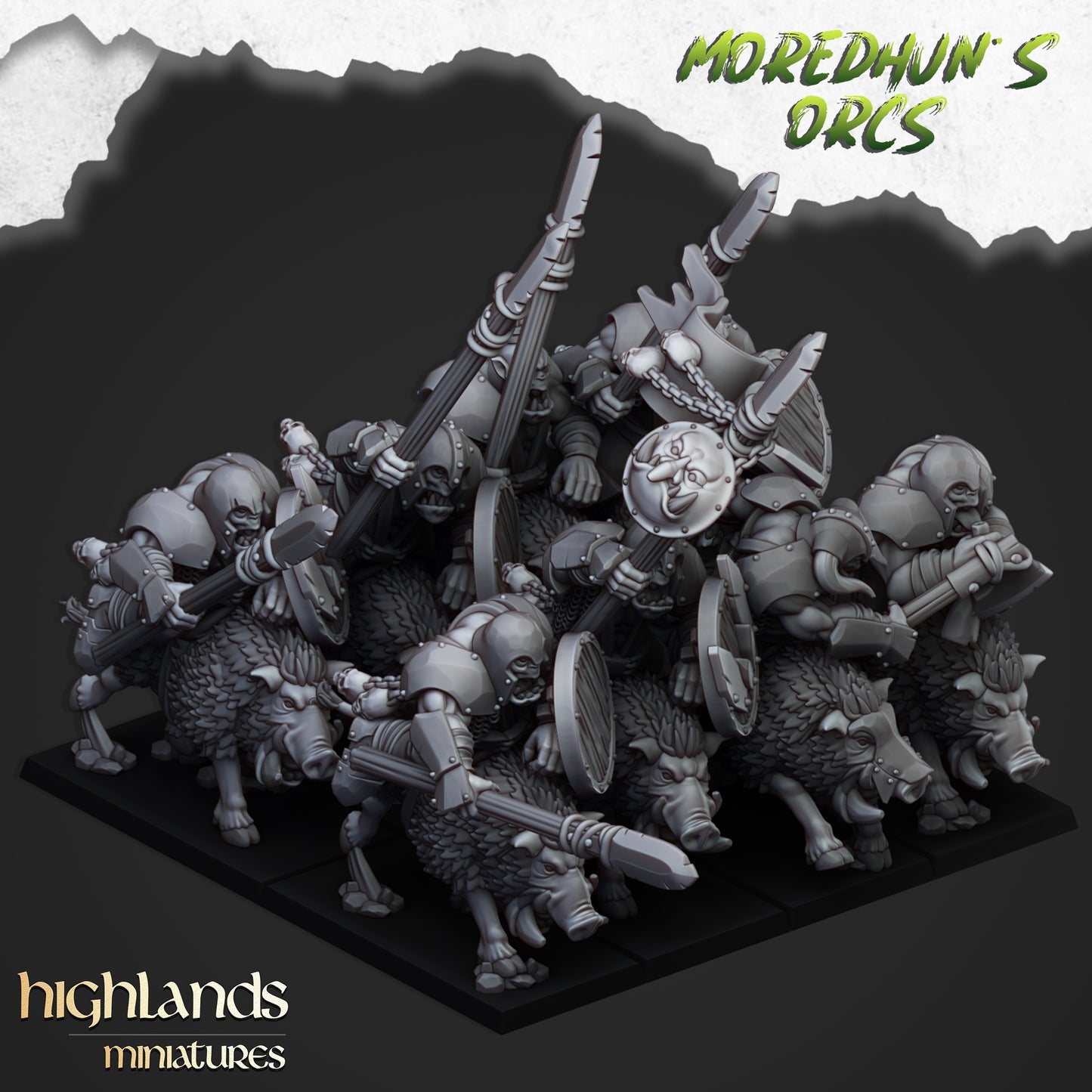 Orks auf Wildschweinen