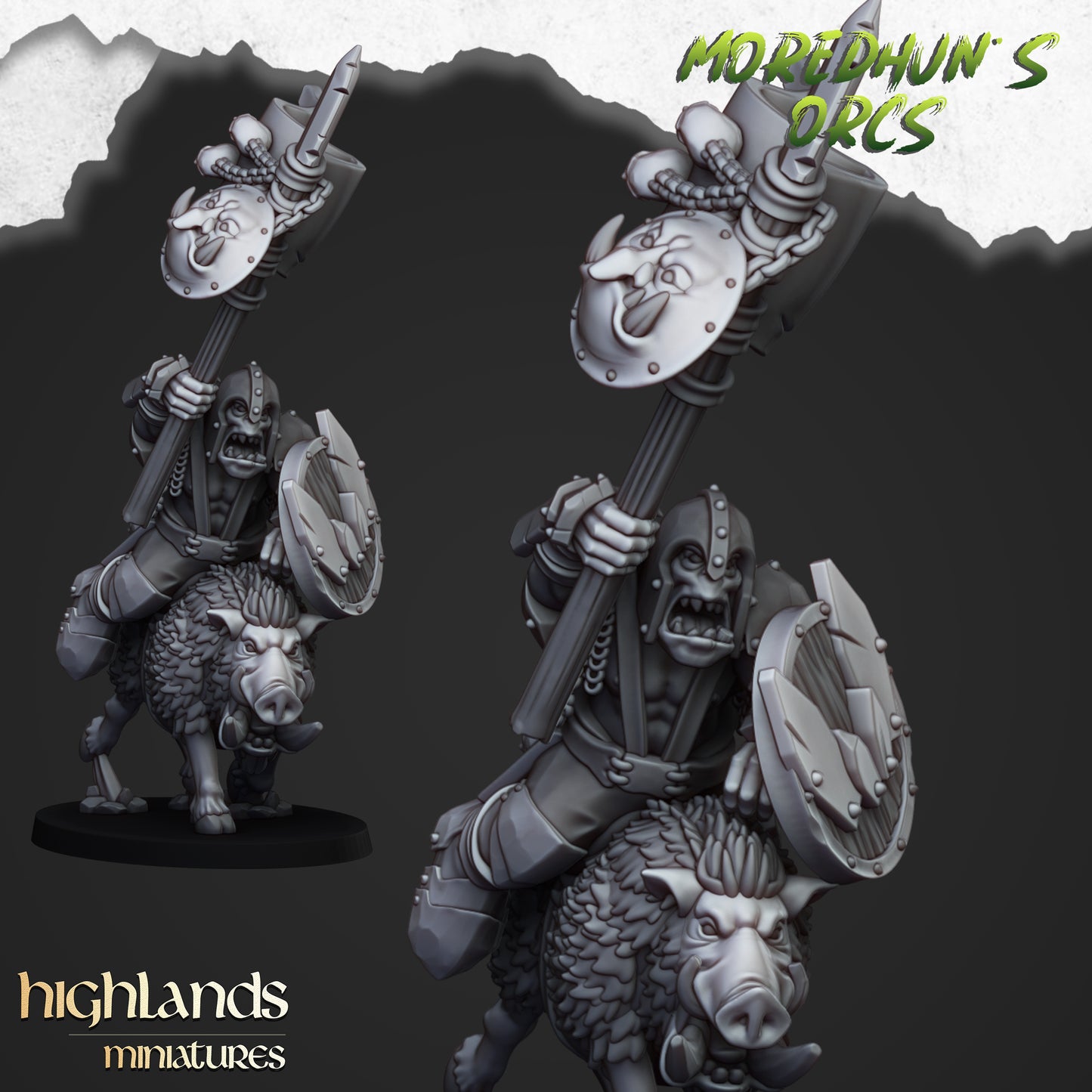 Orks auf Wildschweinen