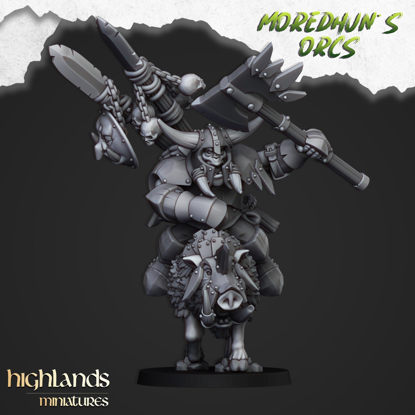 Ork - Berittener Häuptling