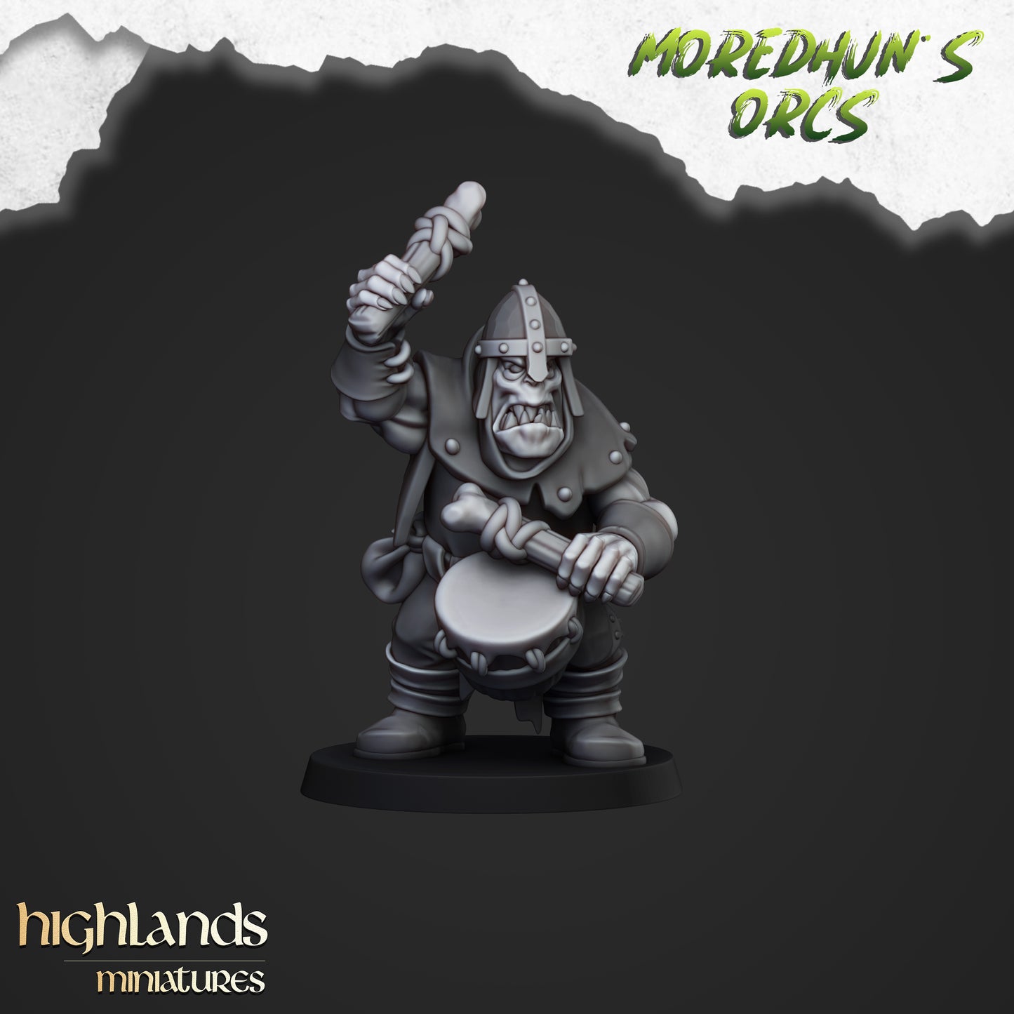 Ork-Krieger mit Handwaffen