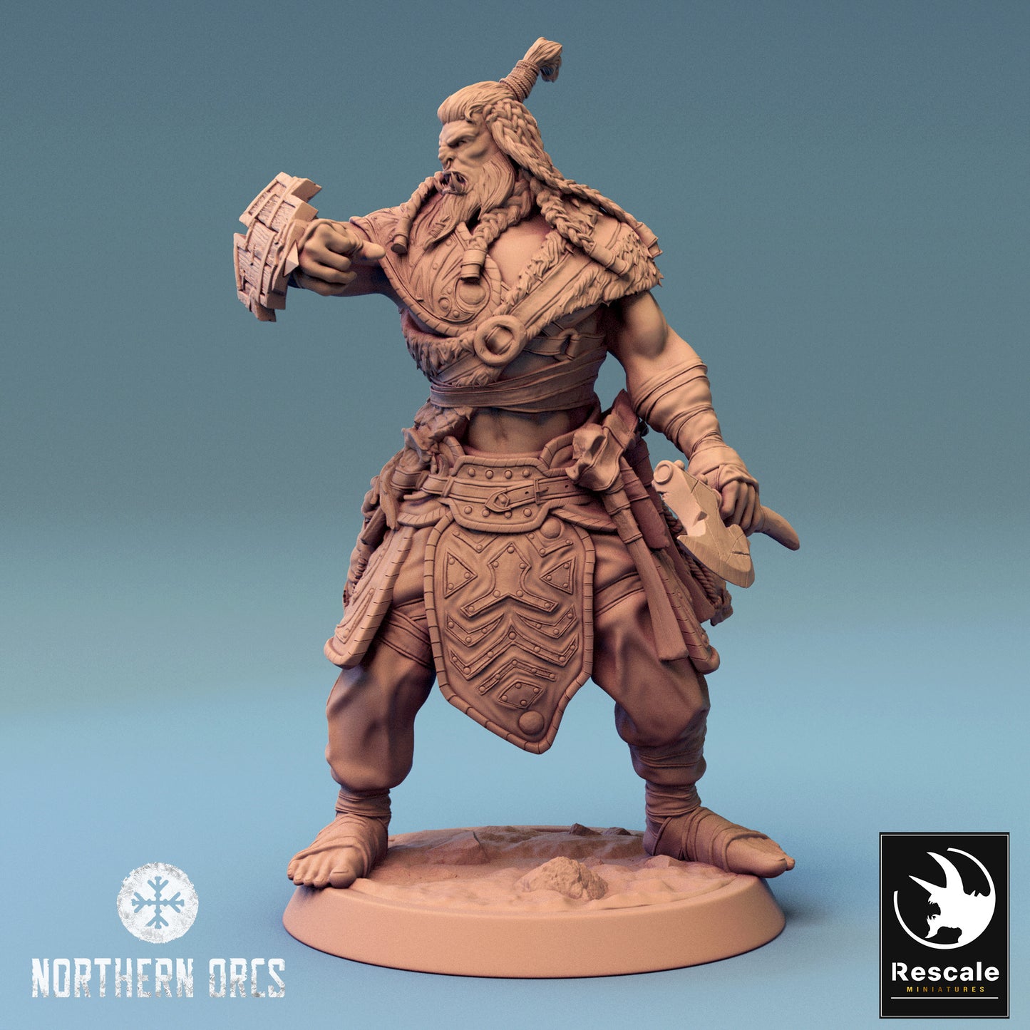 Ork-Soldat – Axtblock