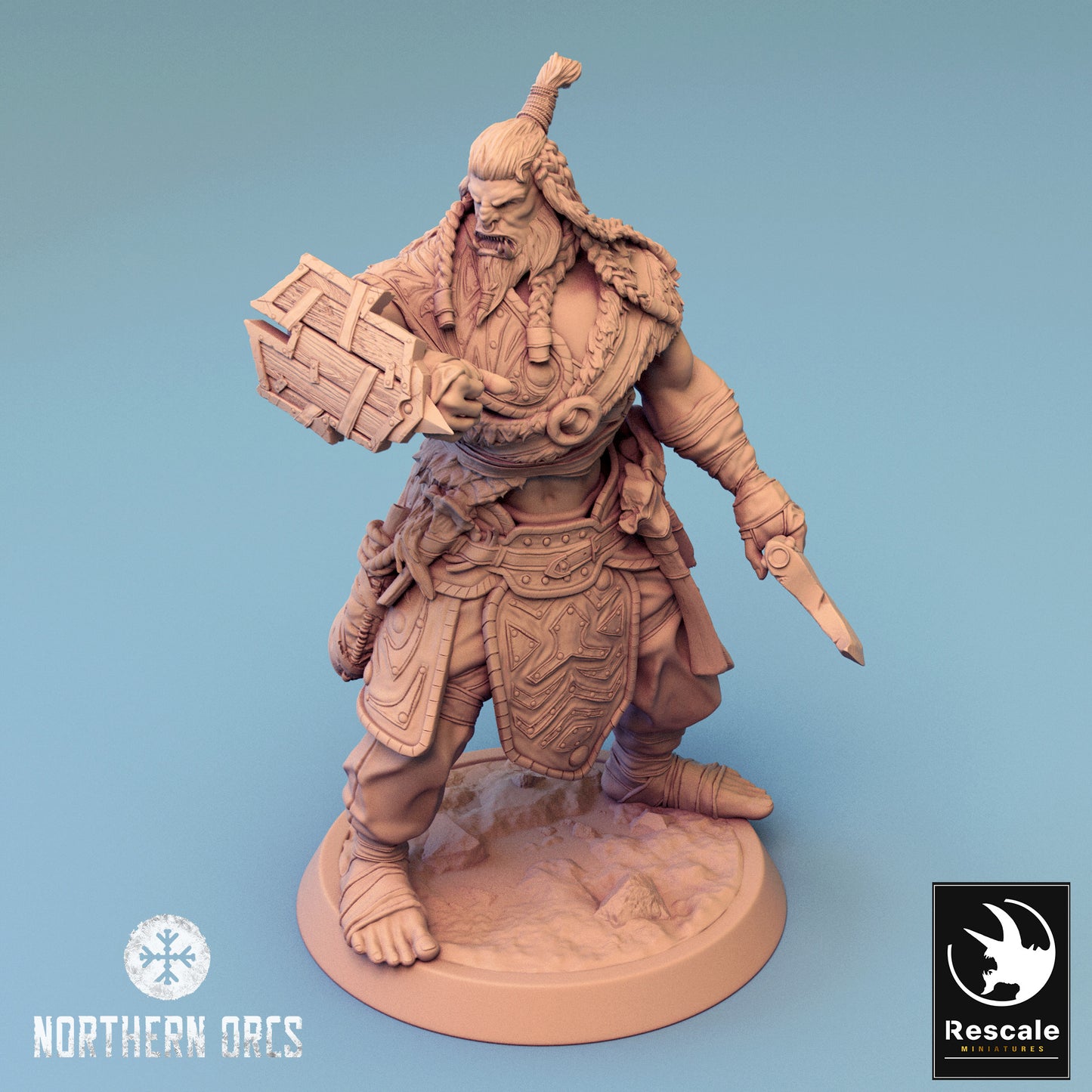 Ork-Soldat – Axtblock