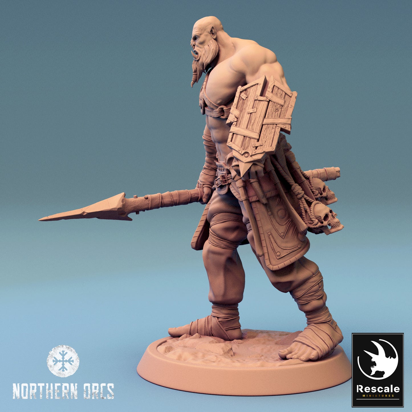 Ork-Soldat - Speerständer