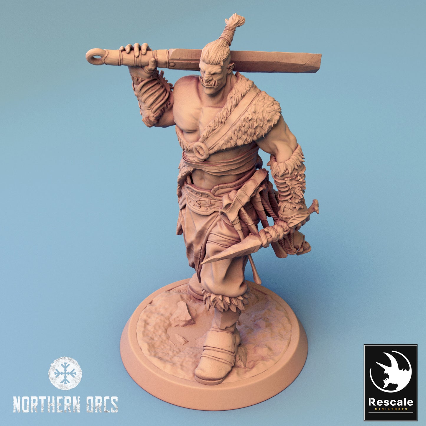 Ork-Soldat – Schwert bereit