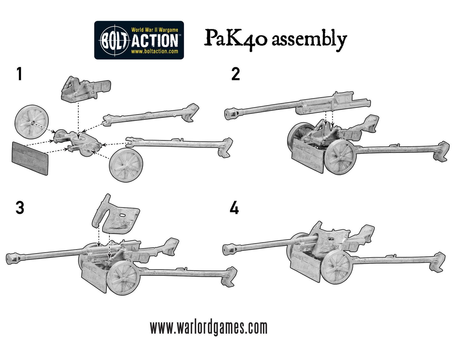 German Heer 75mm PaK 40 anti-tank gun