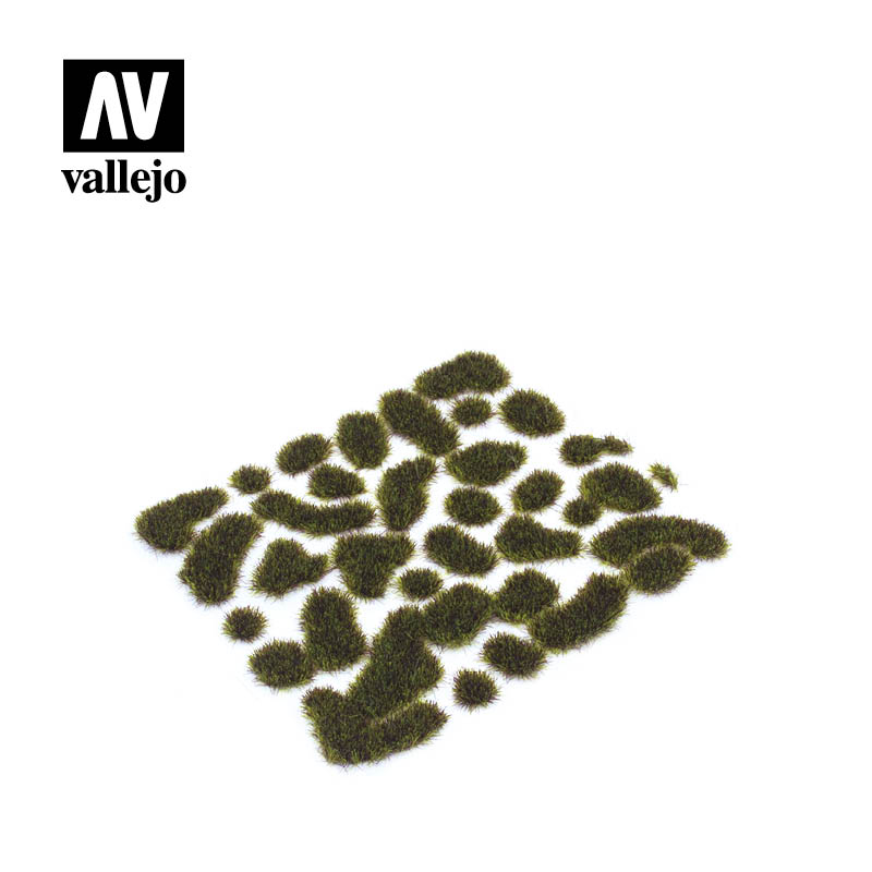 Wild Tuft Dark Moss - Klein