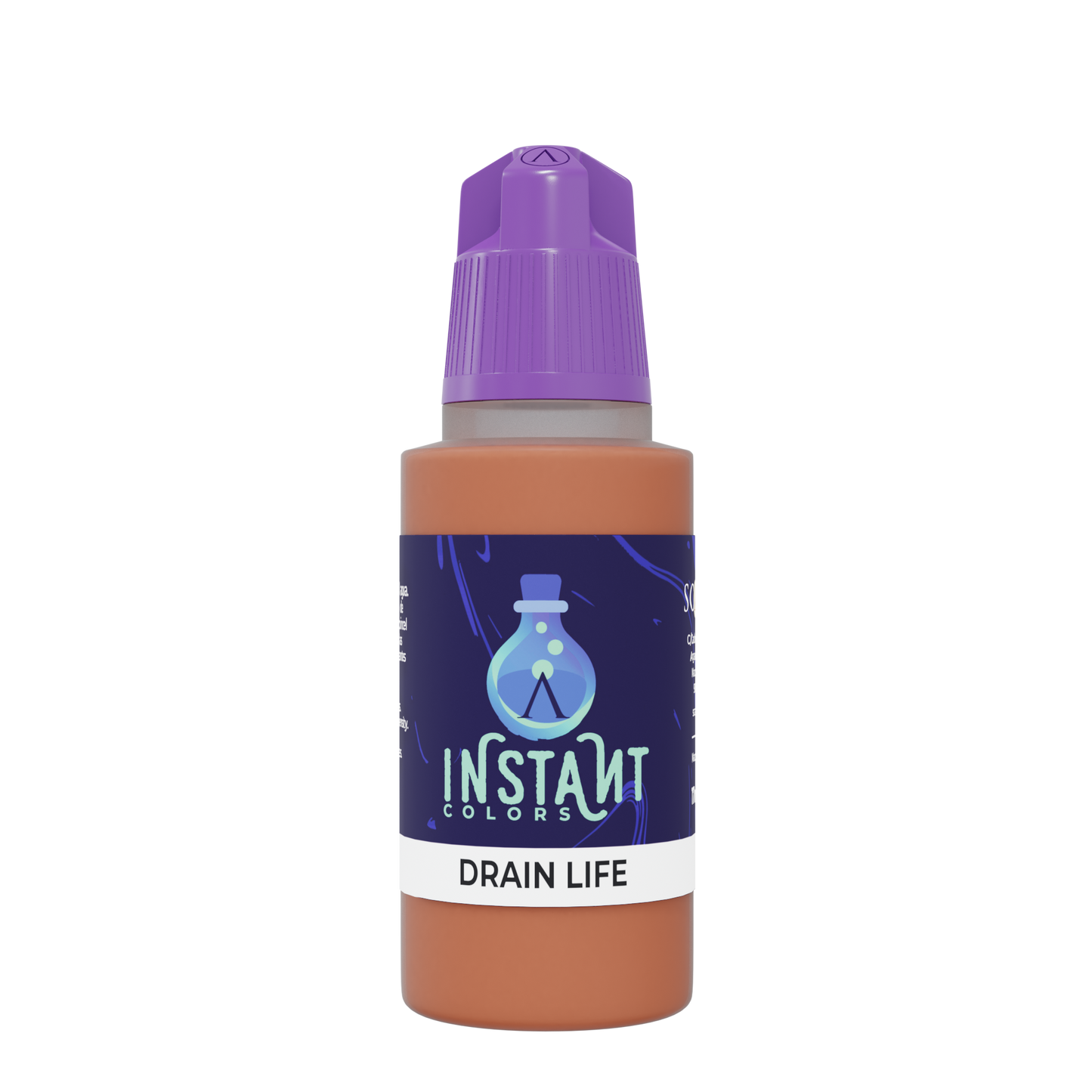 Sofortige Farbe Drain Life