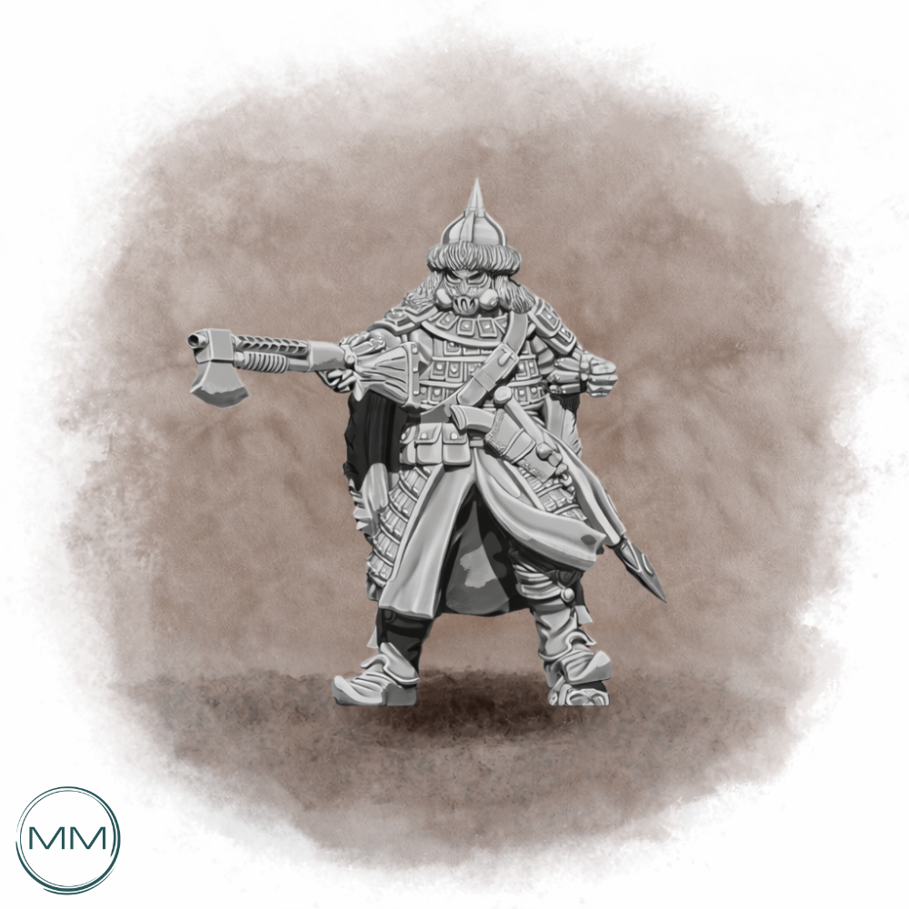 The Qarīn-Kumun - Keshikten Shotgun and Shield