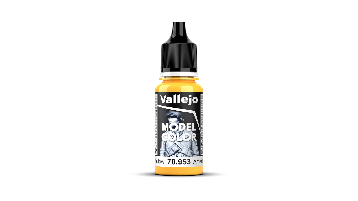 Modellfarbe Mattgelb - 18ml