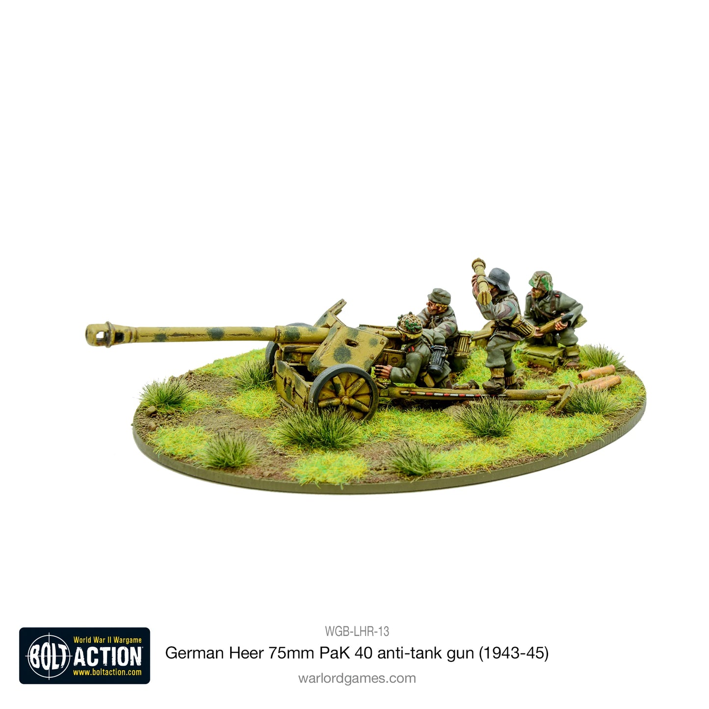 German Heer 75mm PaK 40 anti-tank gun