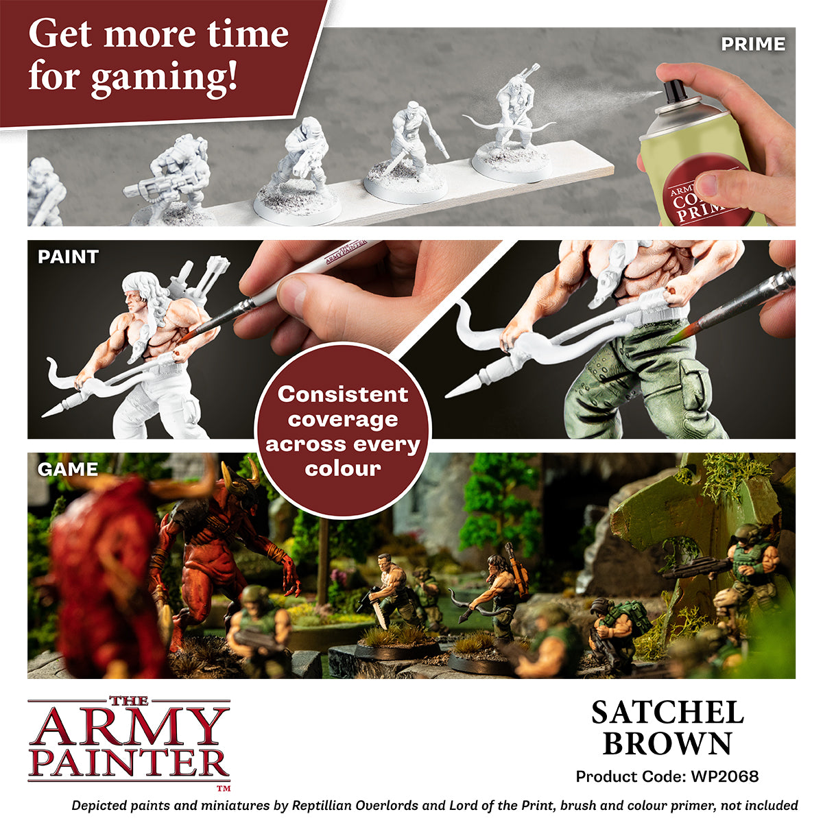 Speedpaint Satchel Brown - 18ml