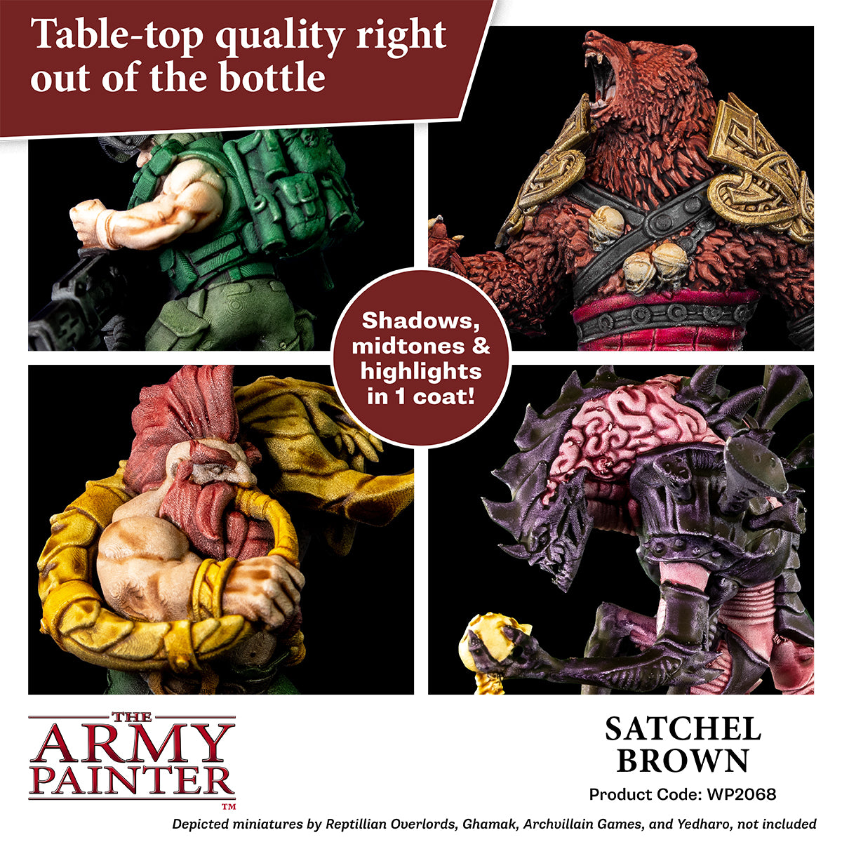 Speedpaint Satchel Brown - 18ml