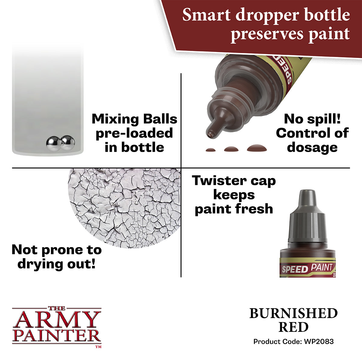 Speedpaint Burnished Red - 18ml