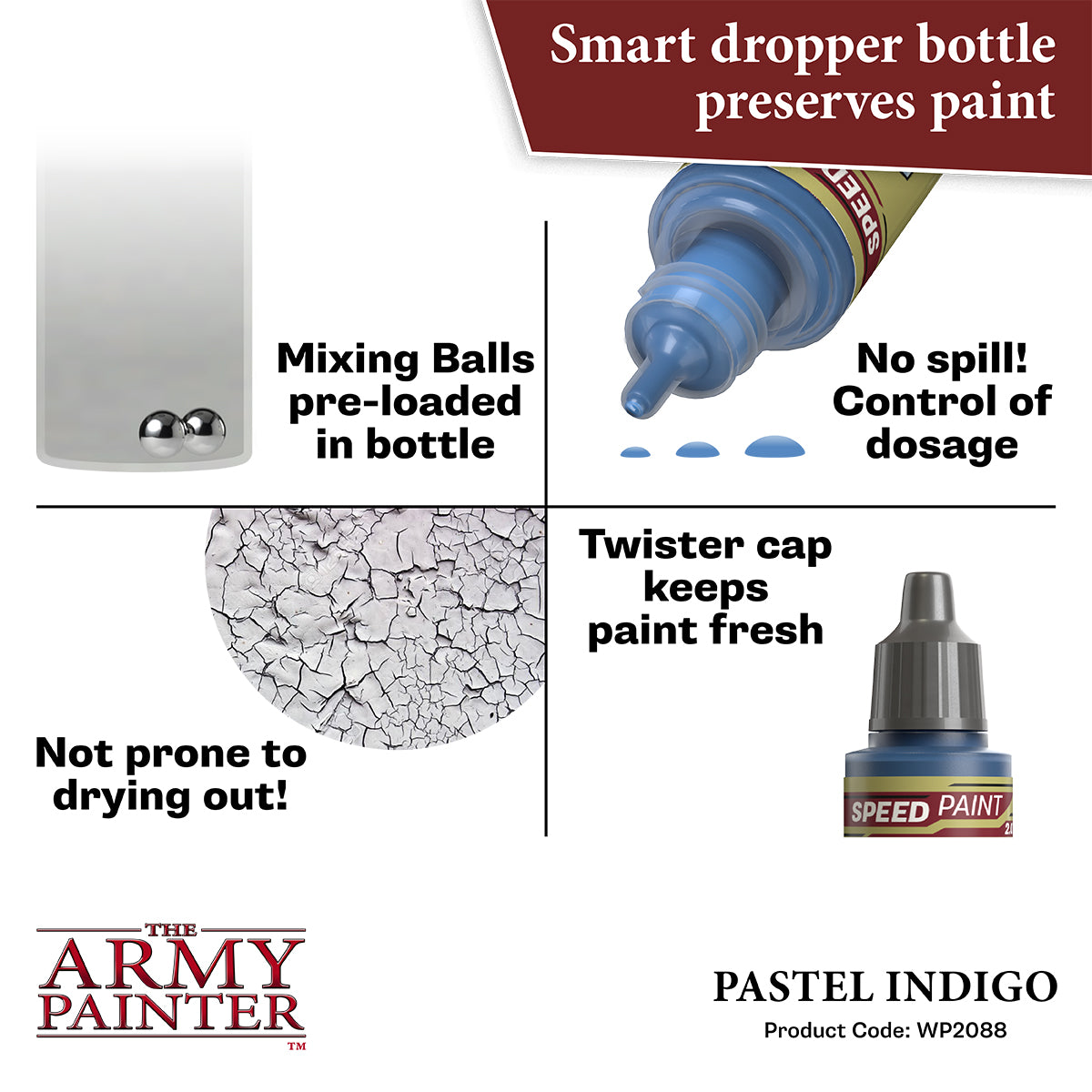 Speedpaint Pastel Indigo - 18ml