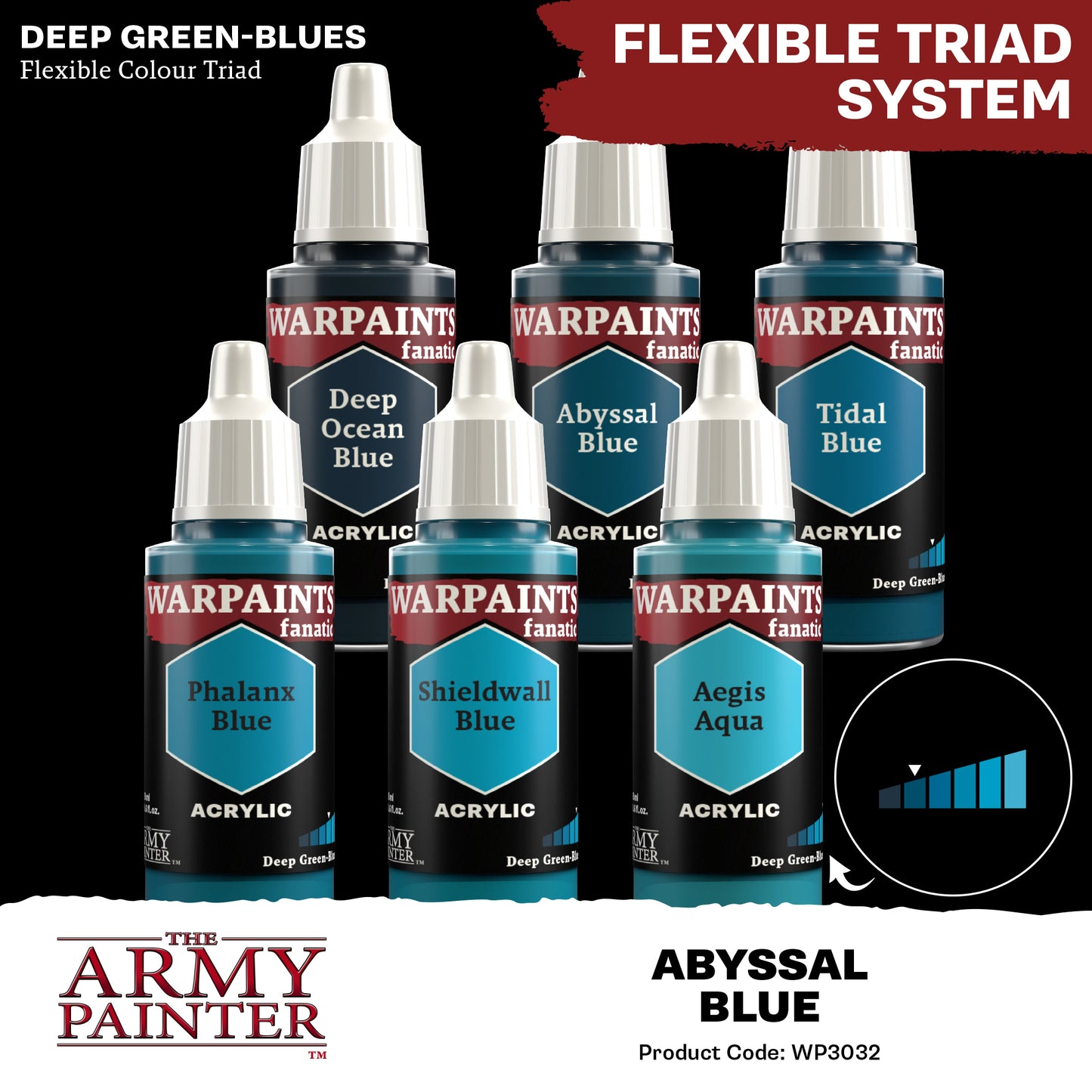 Kriegsbemalung Fanatic Abyssal Blue