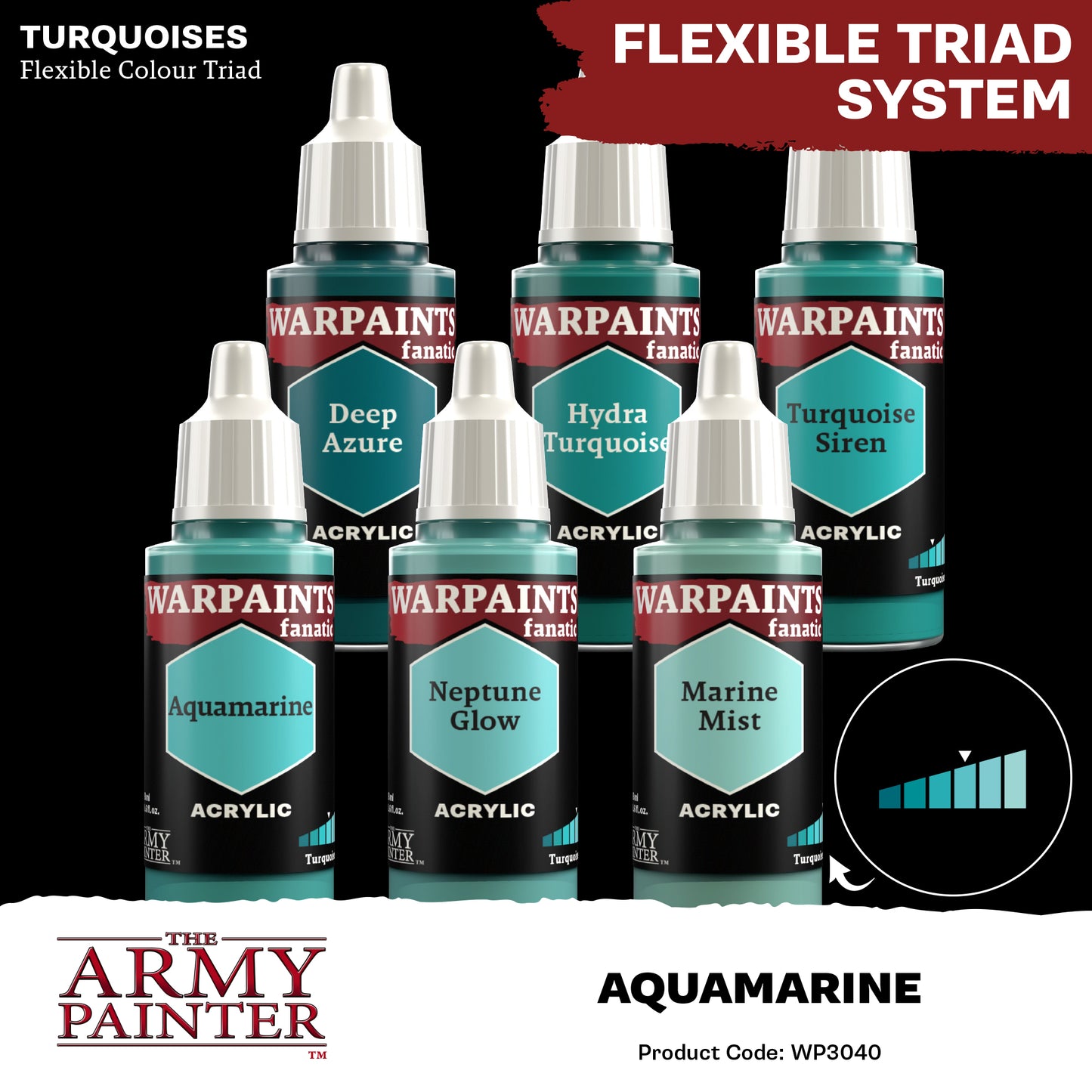 Warpaints Fanatic Aquamarin