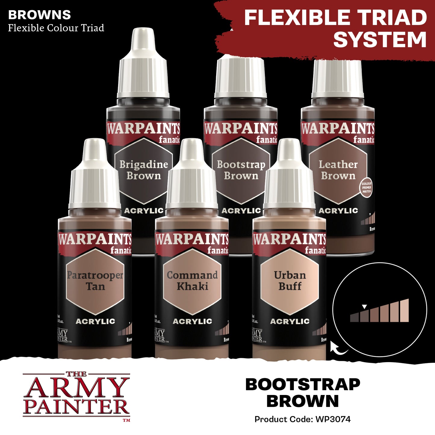 Warpaints Fanatic Bootstrap Braun