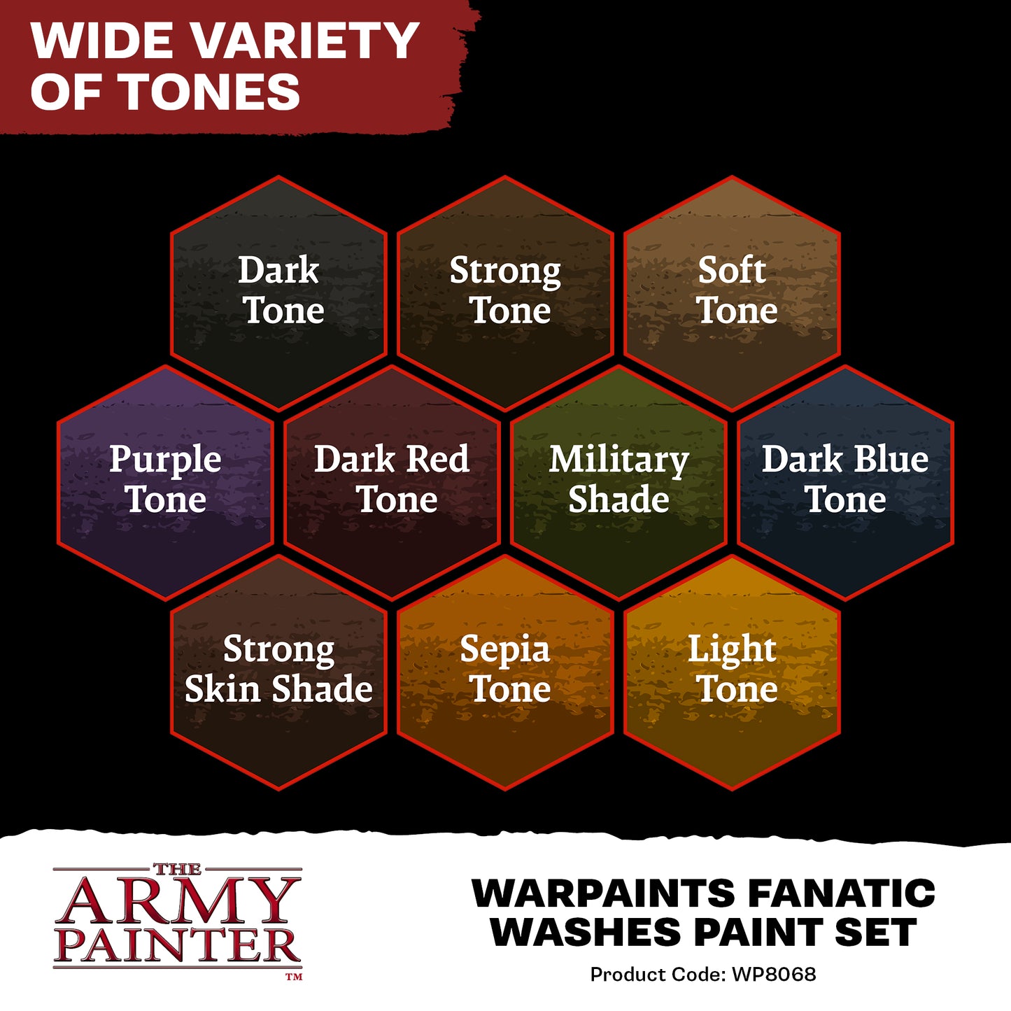 Warpaints Fanatic Washes Farbset