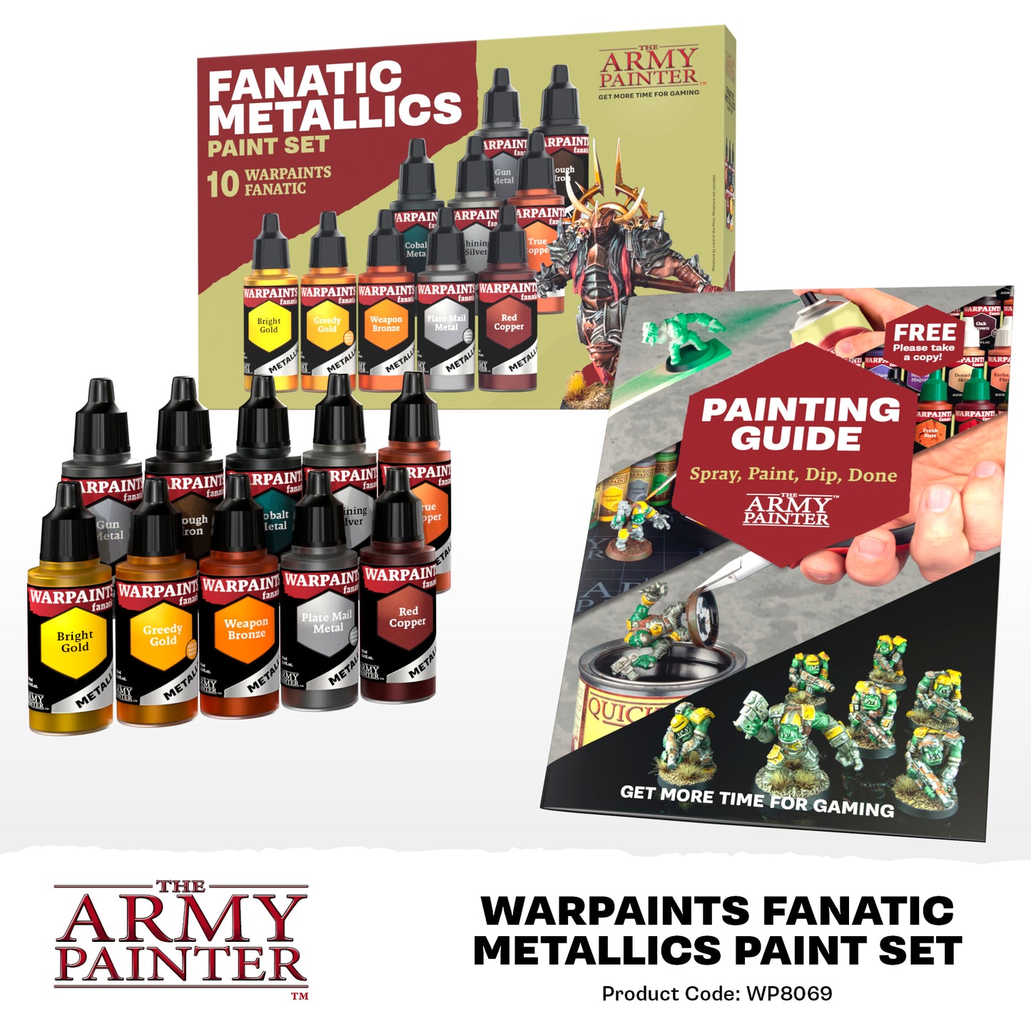 Warpaints Fanatic Metallics Farbset