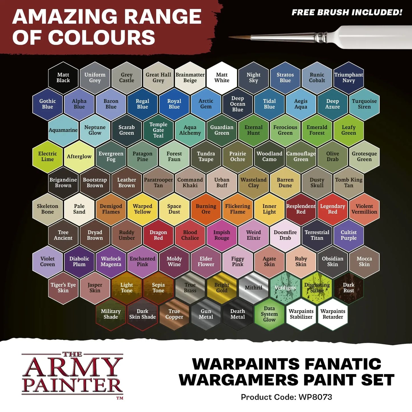 Warpaints Fanatic Wargamers Farbset