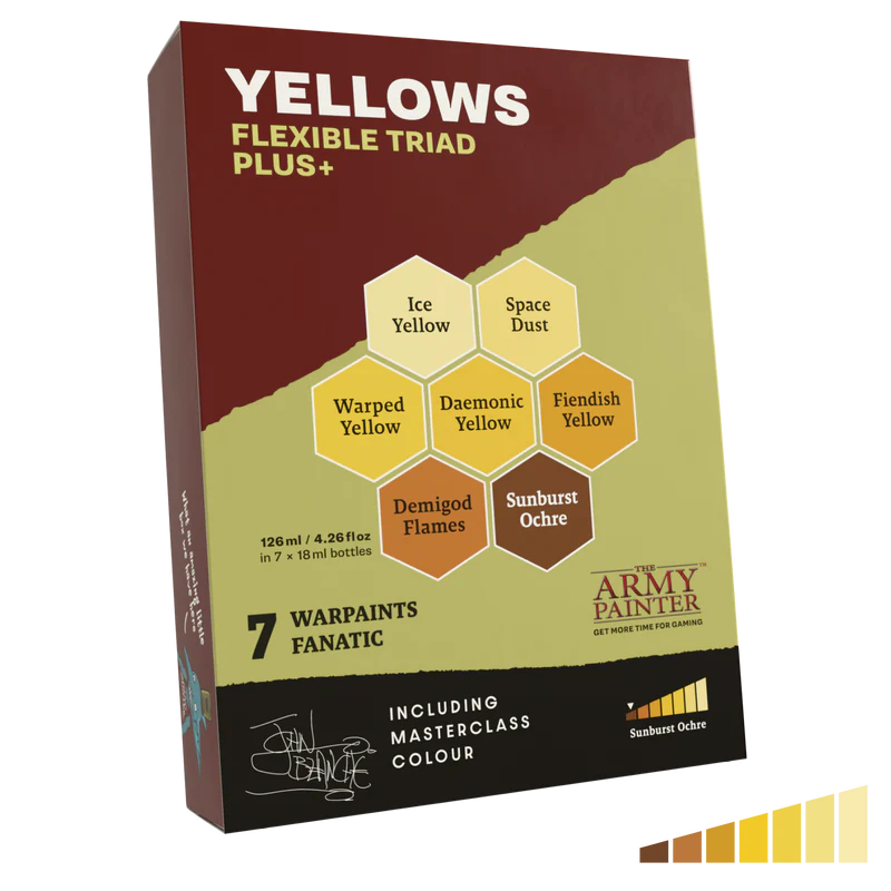 Warpaint Fanatic Triad PLUS - Yellows