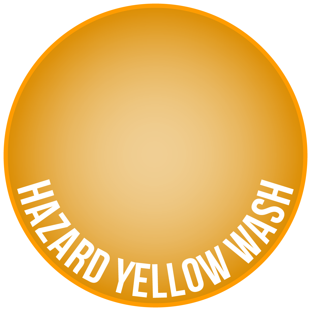 Hazard Yellow Wash - 15 ml