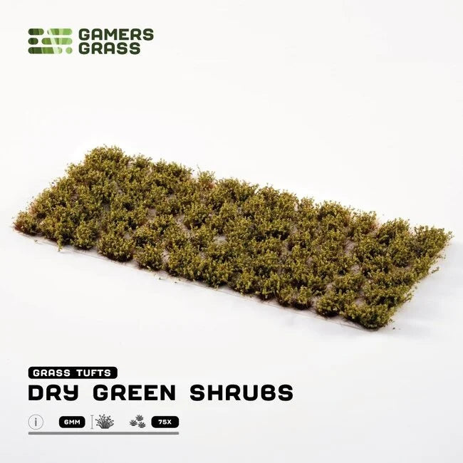Dry Green Shrubs 6mm