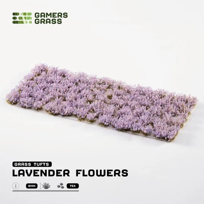 Lavender Flowers 6mm