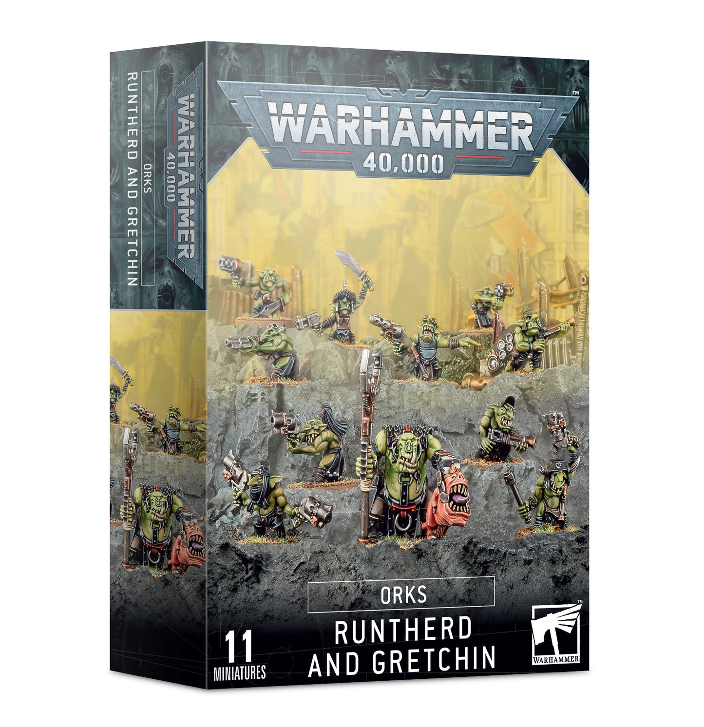 Orks - Runtherd und Gretchin