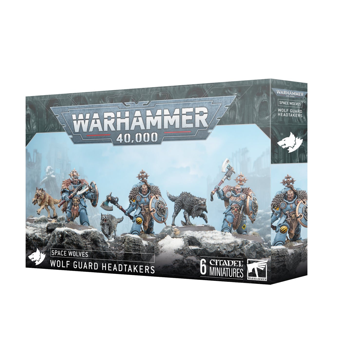 Space Wolves - Wolf Guard Head Takers