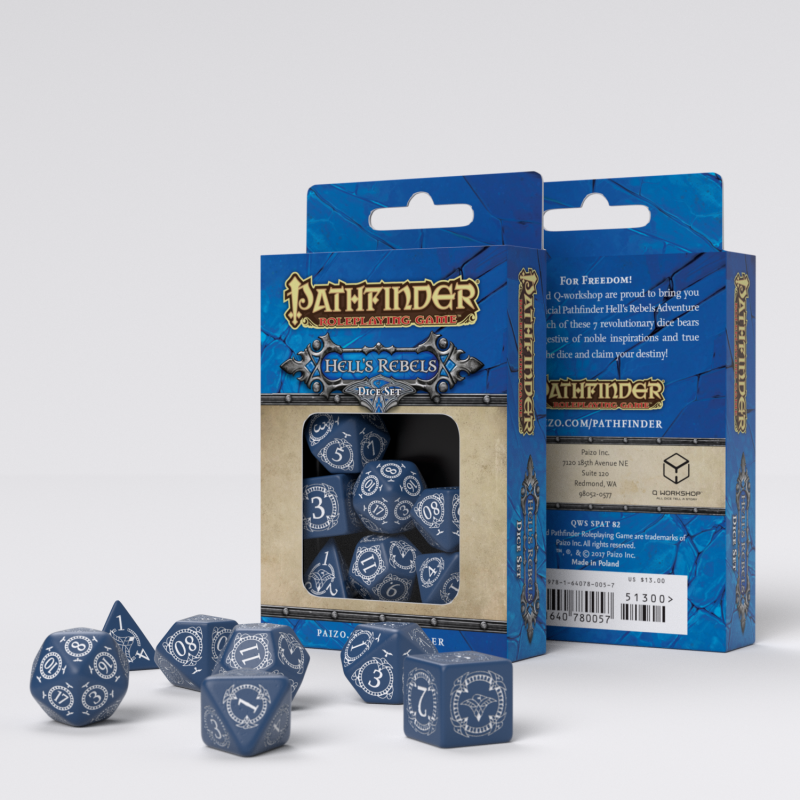 Pathfinder Hells Rebels Würfelset