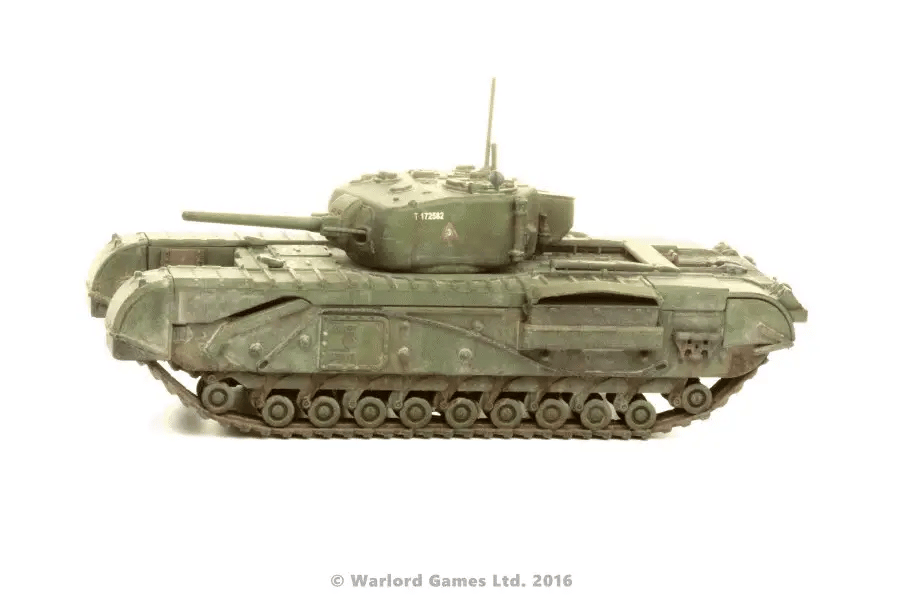 Churchill-Panzer (Kunststoff)