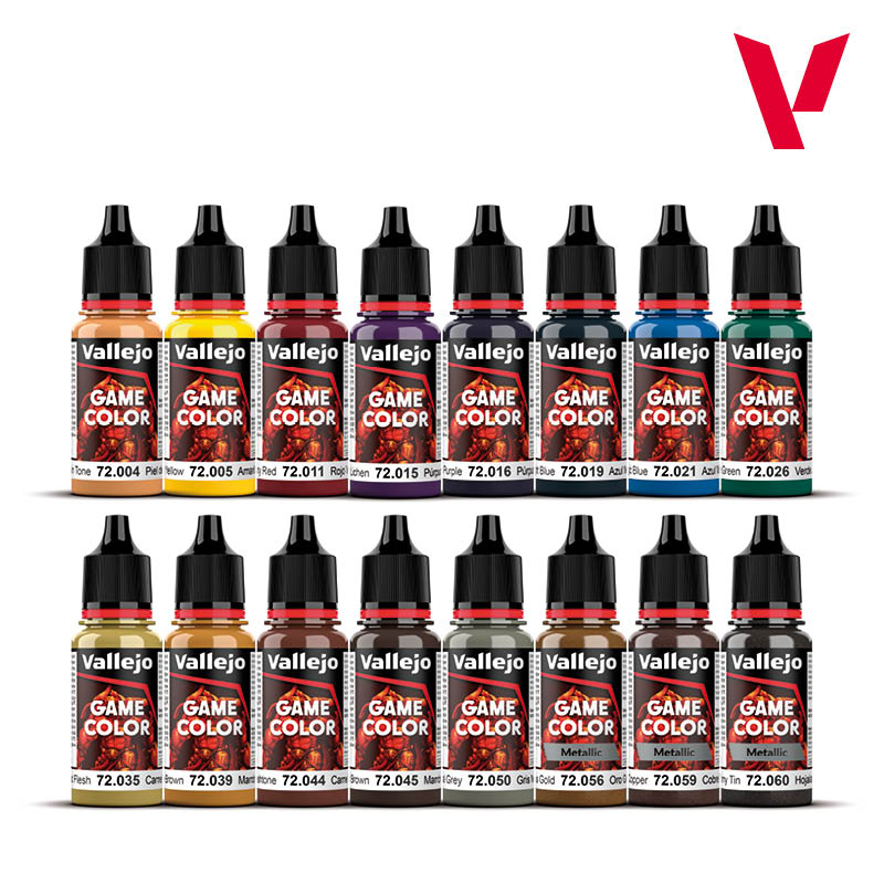 Vallejo Game Color Set - Fortgeschritten (16)