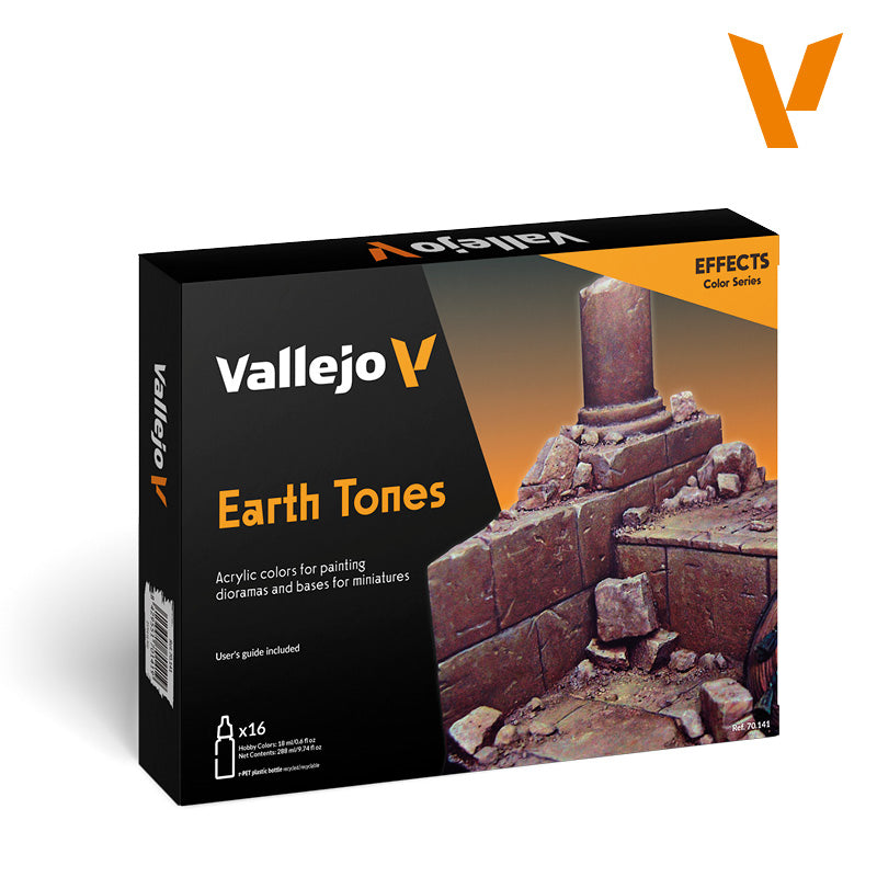 Earth Tones - Paint set