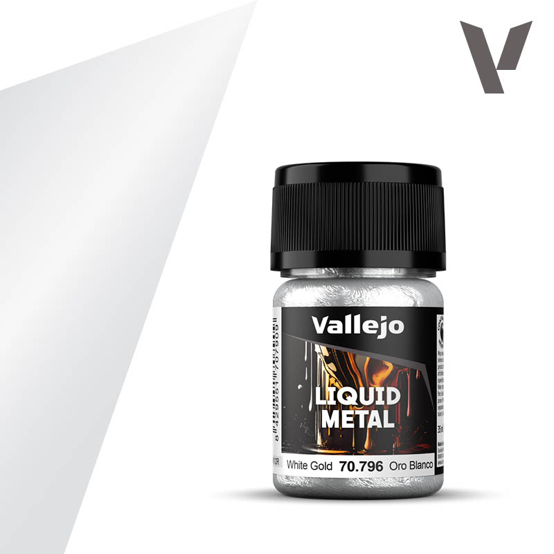 Flüssigmetall Weißgold - 35ml