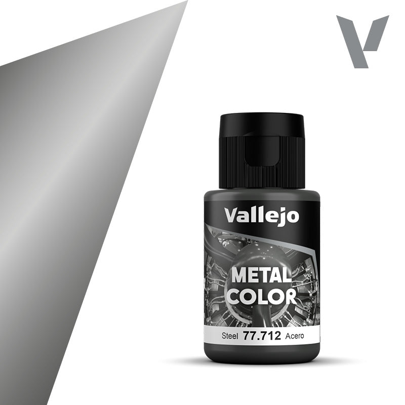 Metallfarbe Stahl