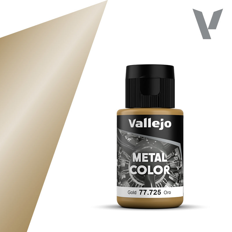Metallfarbe Gold